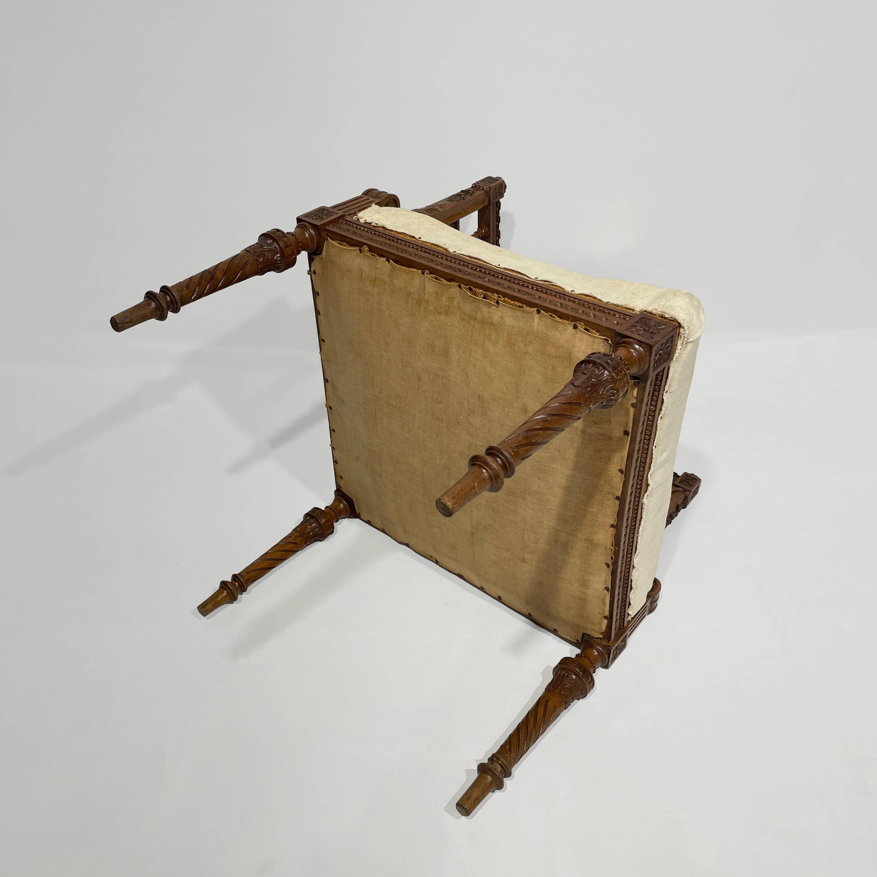 Napoleon III style corner chair