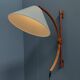 Danish teak wall lamp by Domus Denmark 1970s