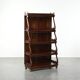 Elegant wooden  bookcase with a classic English look from the 20th century
