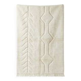 Handmade Moroccan rug white 130x190 cm