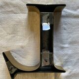 Lettre metal vintage l