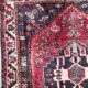 Tapis persan Chiraz noué main 124x94 cm