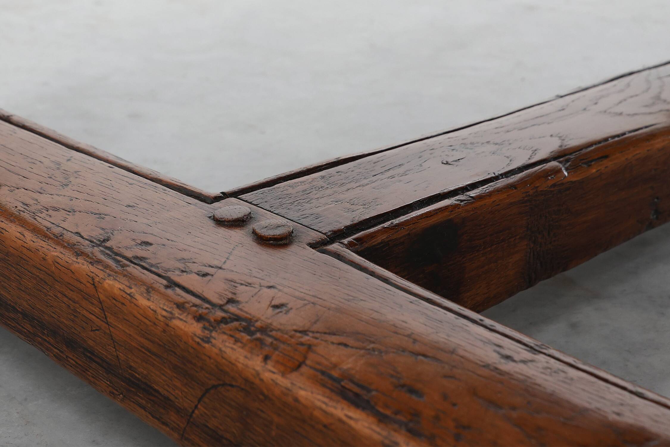 Grande table à manger en chêne français, style Renaissance, vers 1880