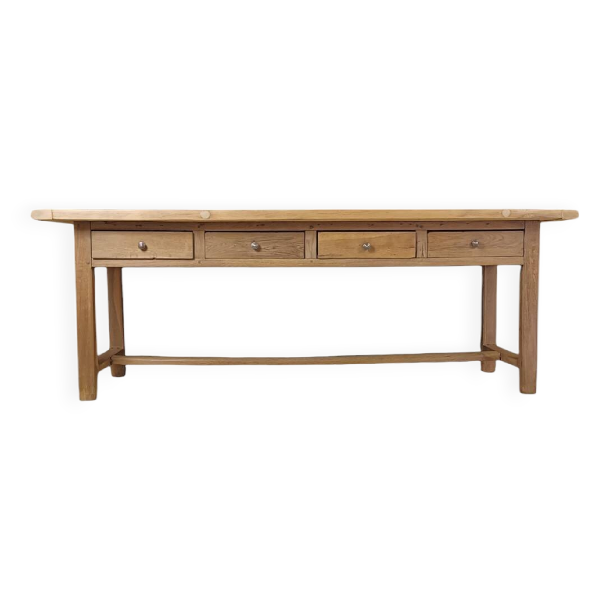 Table de ferme en chêne - Rénovée