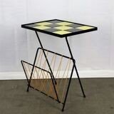 Table d'appoint porte-journaux  1960