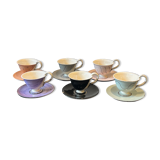 Set of 6 margrit Linck coffee cups