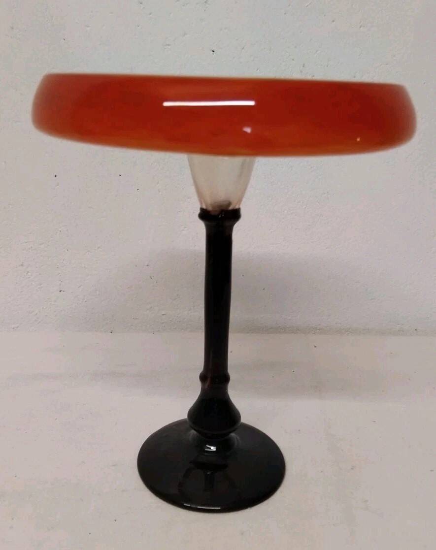 Jewelry Bowl on Foot Signed Schneider - Art Deco