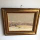 Huile sur toile paysage de Haute Provence