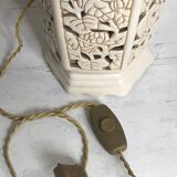 Vintage open ceramic lamp