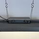 Grey Industrial Hanging Tube Light from Polam Gdansk, 1970s
