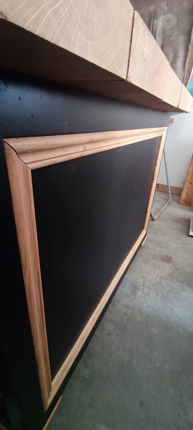 Meuble de typographie -ilot de cuisine