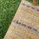 rattan cane armchair