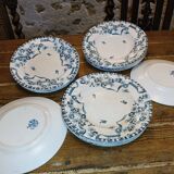 Longwy daisy model plates