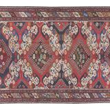 Vintage Turkish rug from Oushak, hand-woven 117x196 cm