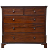 Commode géorgienne en ébène