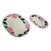 2 service plates Villeroy & Boch "Wild Rose", 1970