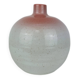 Vintage ceramic ball vase, lamp base