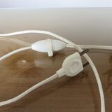 Perspex lamp and brass 50 60 years