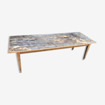 Oak farmhouse table to restore