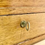 Miroir et rangement design scandinave 1950.