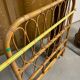 Vintage rattan headboard