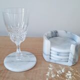 Vintage marble coasters