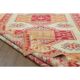 1970s Vintage Turkish Oushak Handmade Wool Cotton Cream Area Rug 172x231