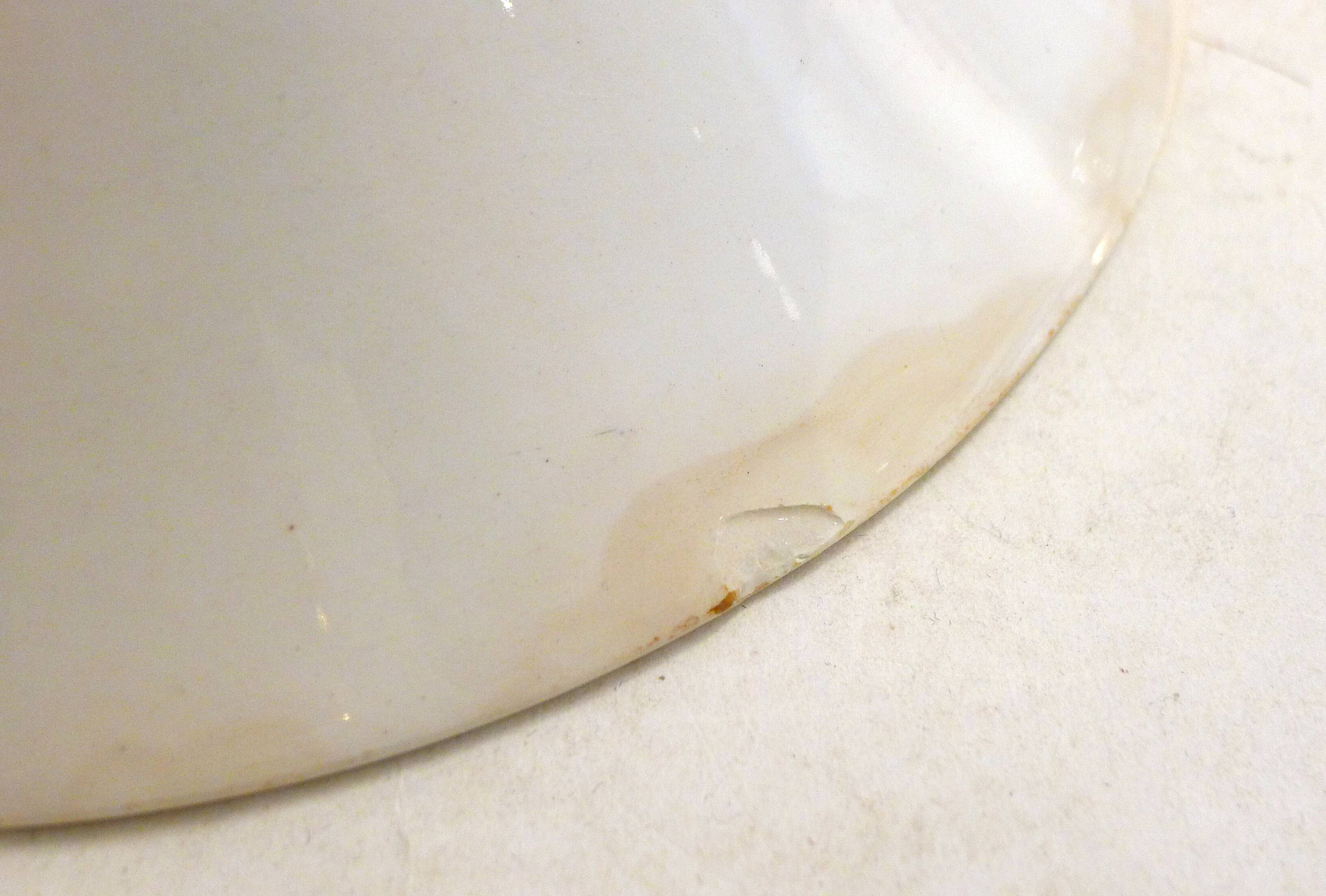 Dish salad bowl Digoin Sarreguemines 1950s