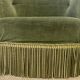 Pair of green toad armchairs