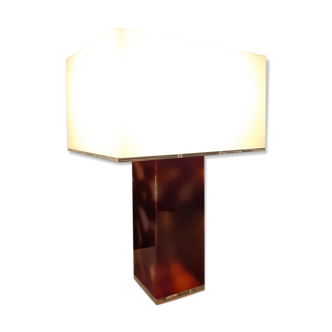 Plexiglass lamp 1970