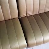Modular sofa heaters vintage 4 places skaï