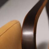 Koželka & Kropáček armchair, 1940s, silver medal – Milan Triennale 1946, restored bentwood frame