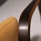 Koželka & Kropáček armchair, 1940s, silver medal – Milan Triennale 1946, restored bentwood frame