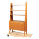 Multifunction teak bookcase 1960 Denmark