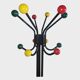 Vintage coat rack "Astrolabe" by Roger Féraud – 1950s