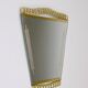 Josef Frank Attr. Mid-Century Brass Loop Wall Mirror, Austria, 1950s