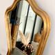 Old gilded mirror
