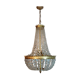 chandelier bronze balloon Golden tassels old retro