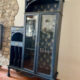 Glass bookcase