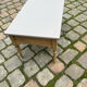 Eiffel-colored patinated cherry wood coffee table
