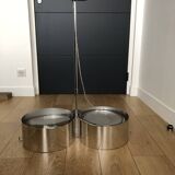 Cinna pendant light Chromed metal Design 2000