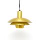Golden Belux lamp, Denmark 1970s