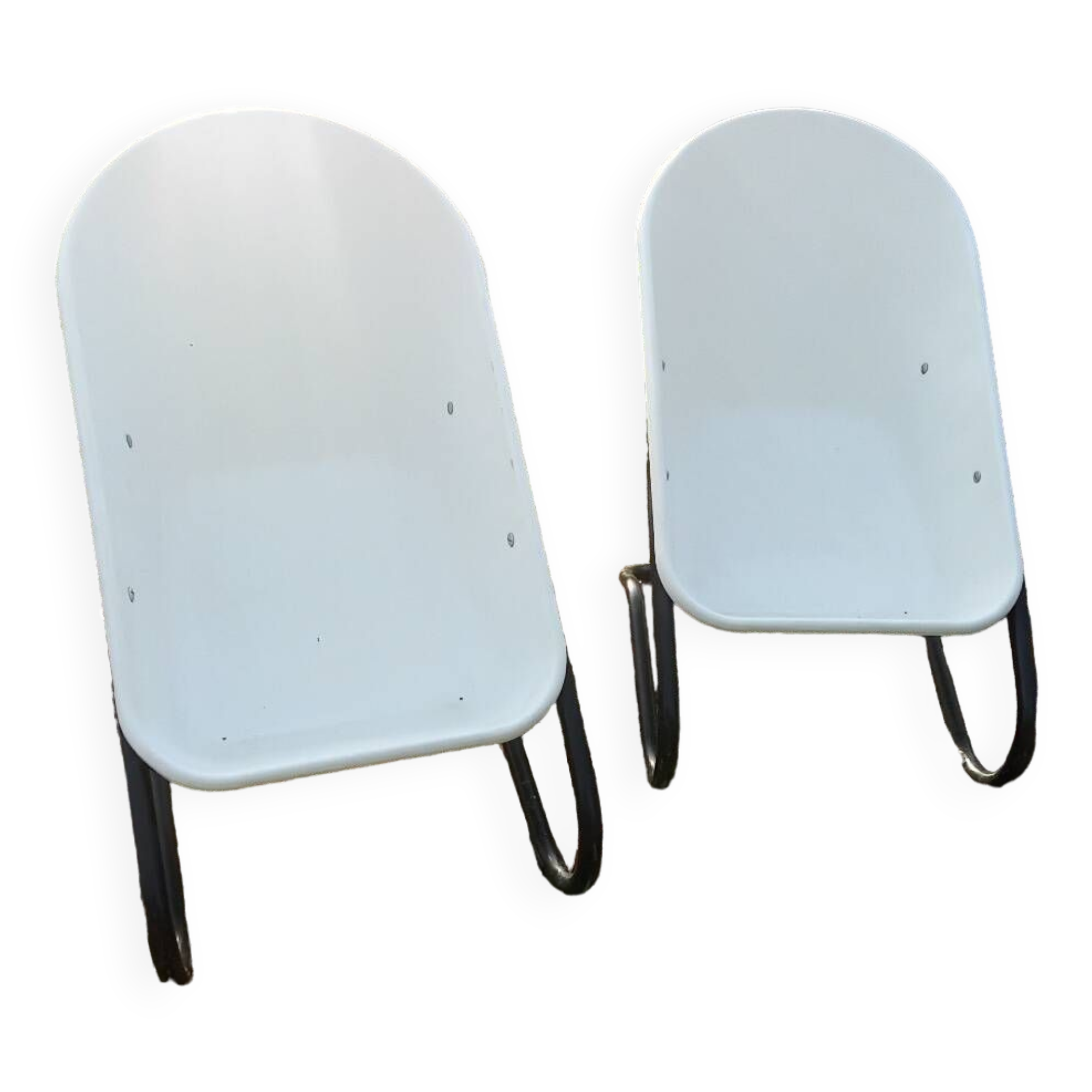 Paire de fauteuils design