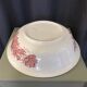 Toilet bowl old décor faience anemones