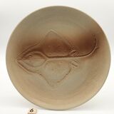 6 assiettes à poisson, faïence de St Amand