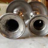 Antique up and down candlesticks