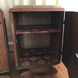 Set of 2 art deco-style bedside tables