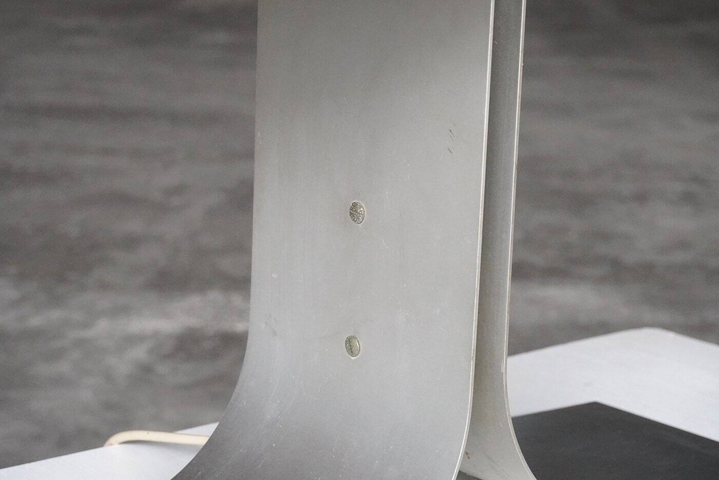 Aluminium Table Lamp by Giuliano Cesari for New Lamp, Italy, 1970s