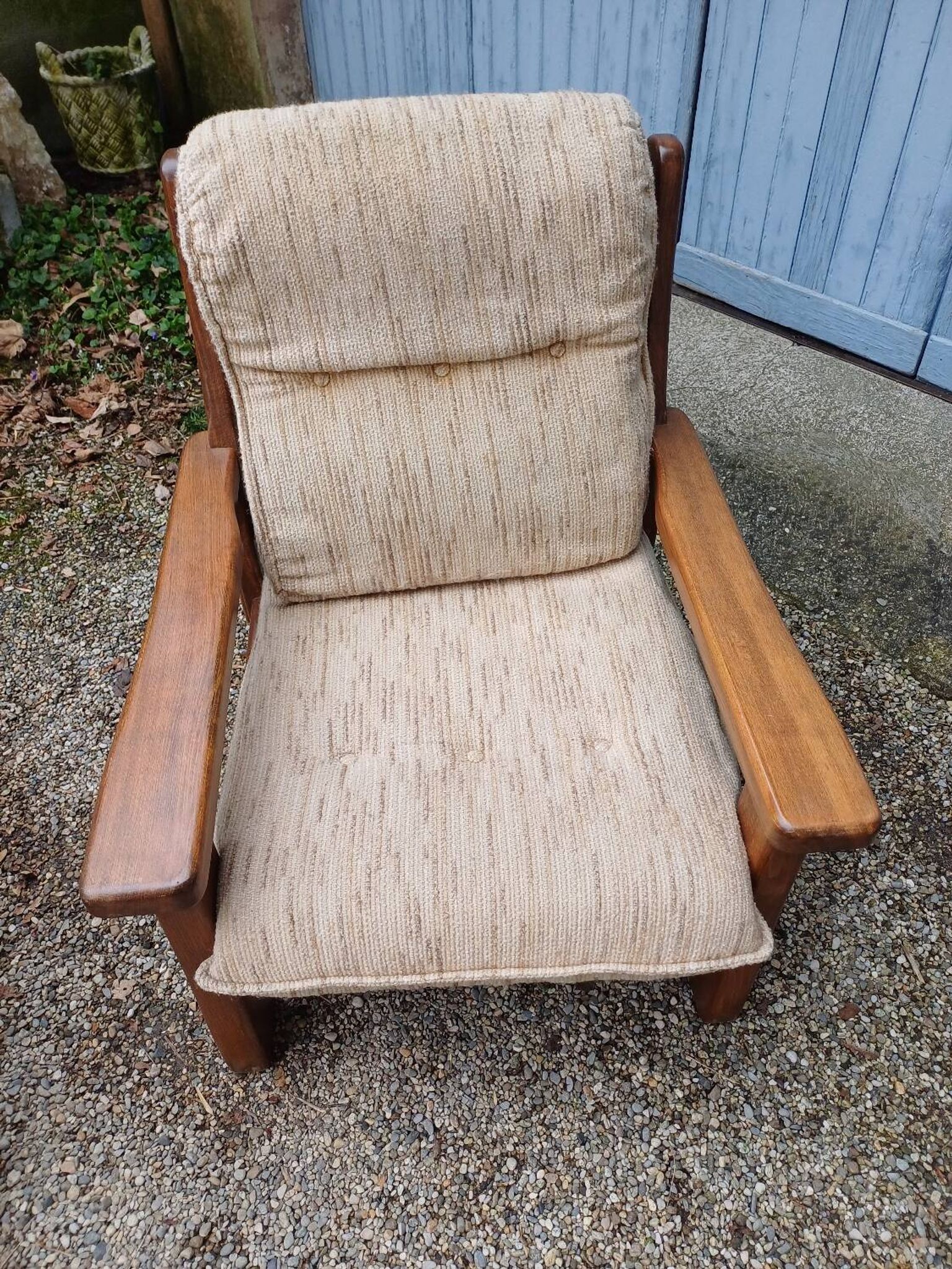 Paire de fauteuils vintage