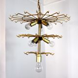 Chandelier Zero Quattro, 3 levels, Murano glass Italy 1970